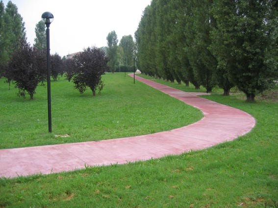 pista ciclopedonale a Cerro